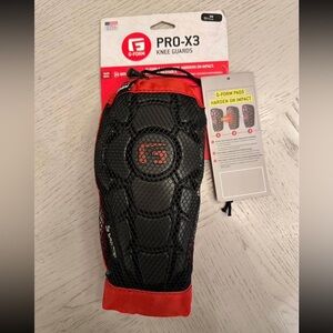 NWT G-Form Youth Pro-X3 Biking Knee Guards-XS